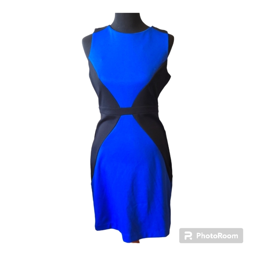 NWT NICOLE MILLER COLORBLOCK DRESS SIZE M